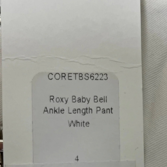New Veronica Beard Roxy Baby Bell Front Zip Pocket Ankle Pant White - Picture 8 of 12